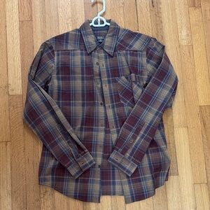 Royal Robbin’s Plaid Men's Shirt in Red and Brown